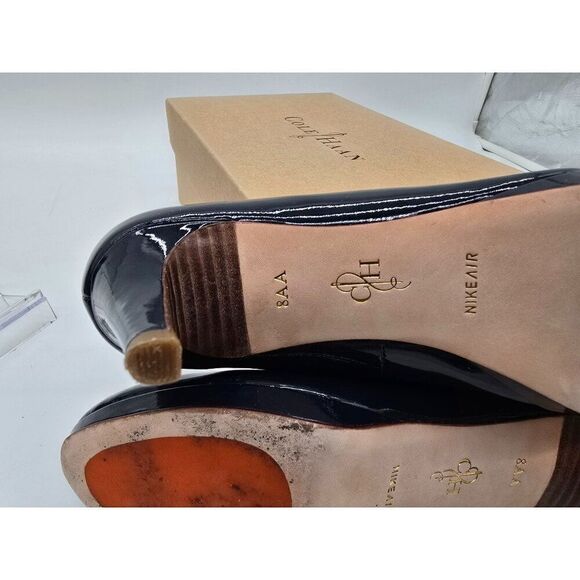 Cole Haan Chelsea Low Pump Blazer Blue Size 8 AA Womans Heel - Picture 10 of 10